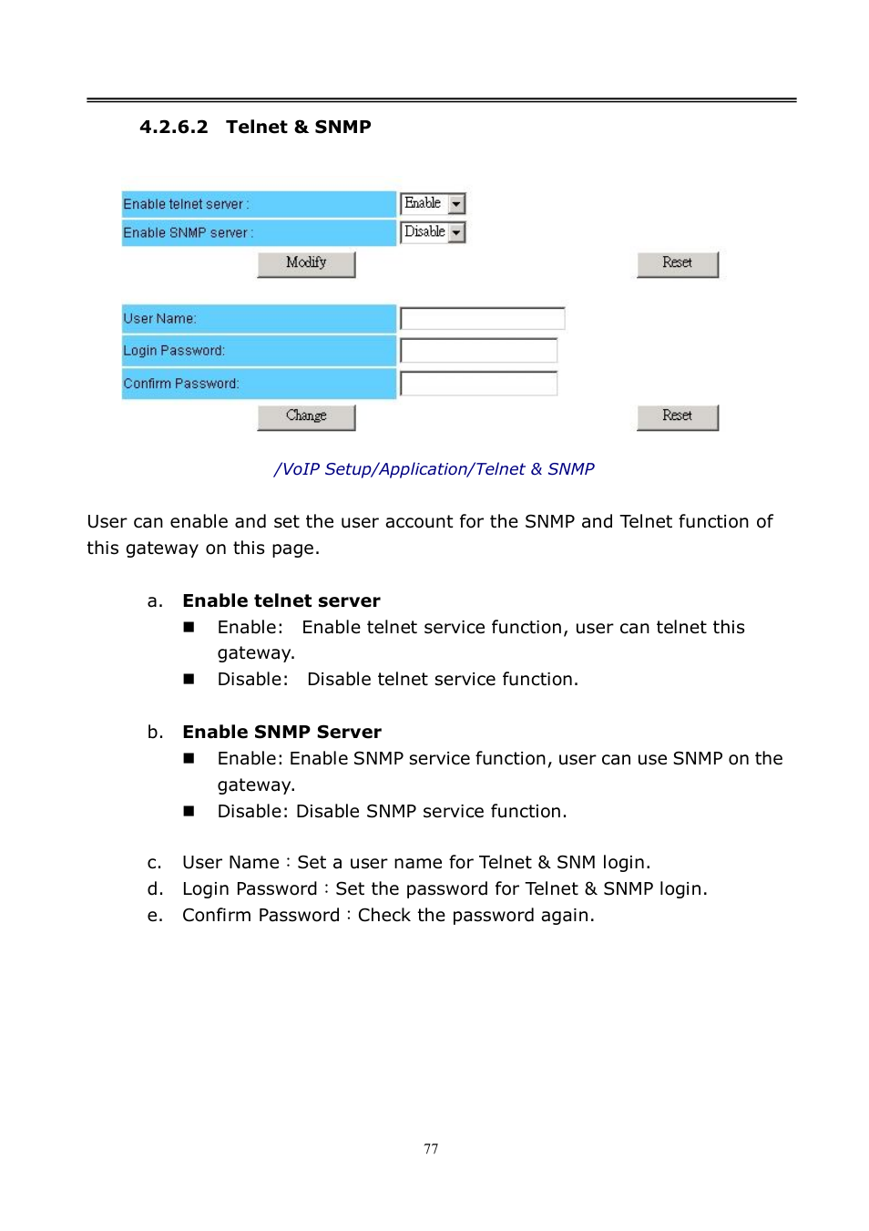 LevelOne VOI-8001 User Manual | Page 77 / 117