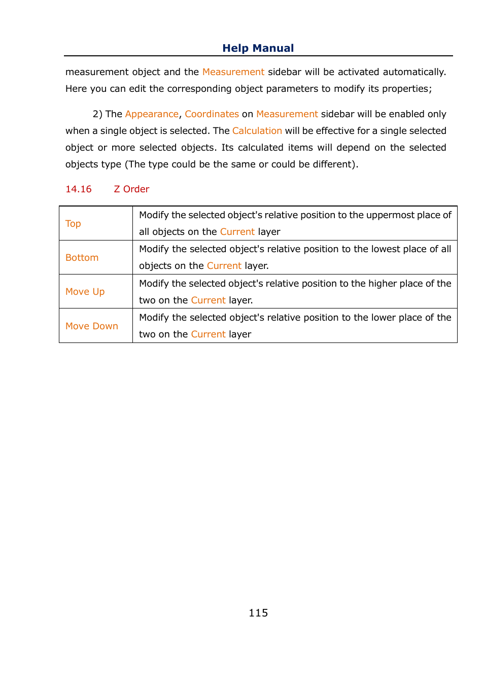 16 z order, Z order | Levenhuk C800 NG Digital Camera, USB 2.0 User Manual | Page 123 / 143