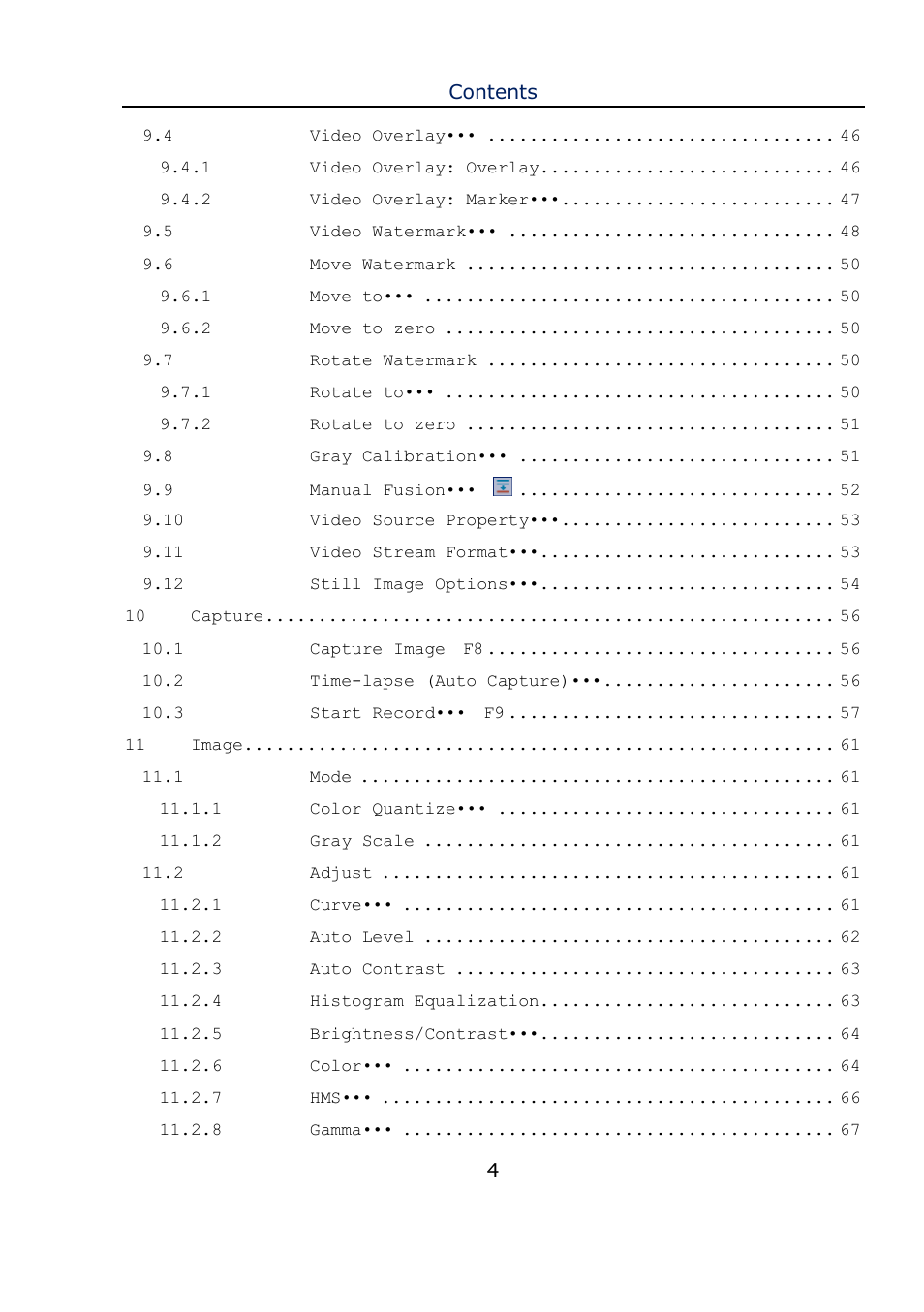 Levenhuk C800 NG Digital Camera, USB 2.0 User Manual | Page 4 / 143