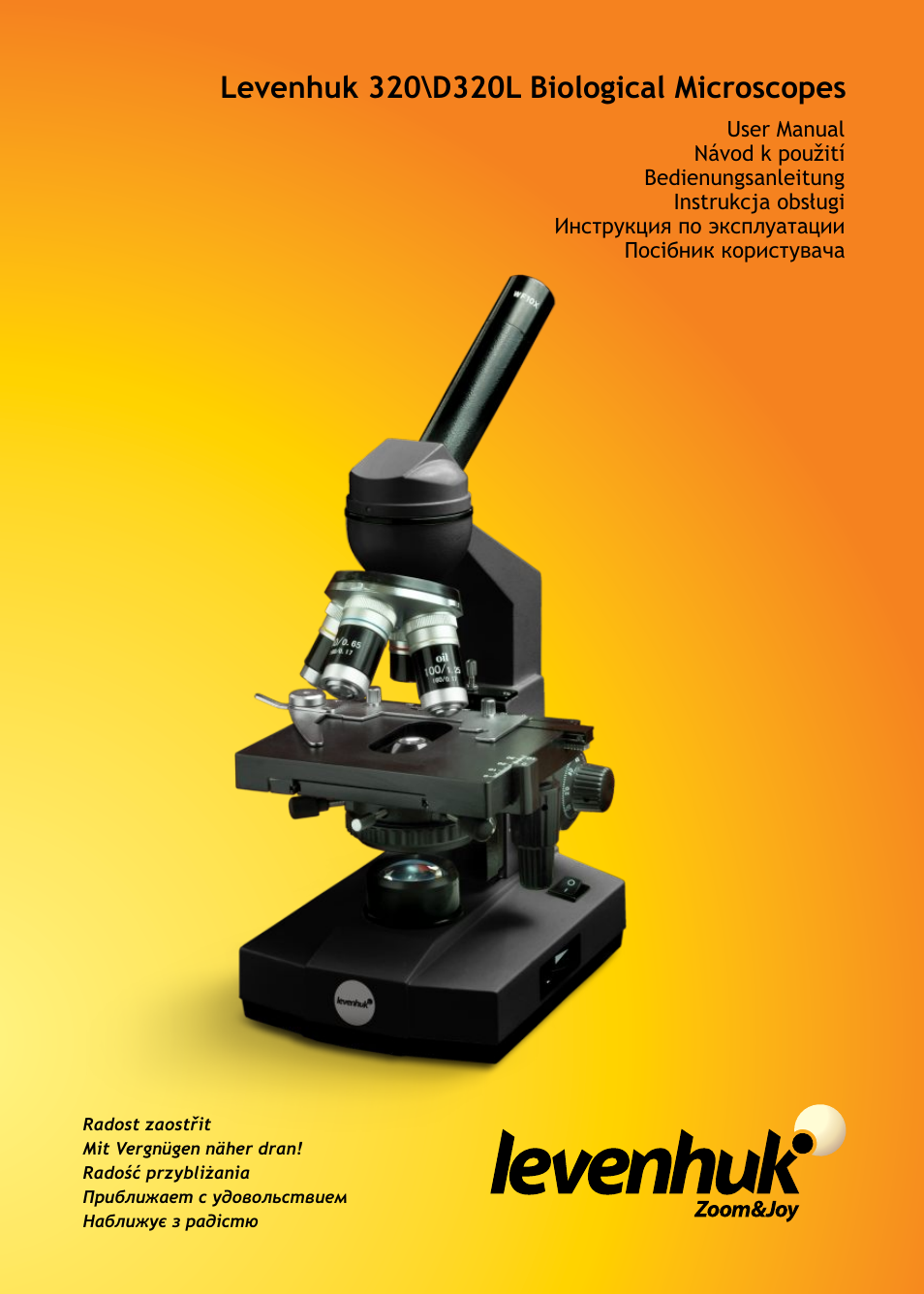 Levenhuk D320L Digital Biological Microscope User Manual | 28 pages