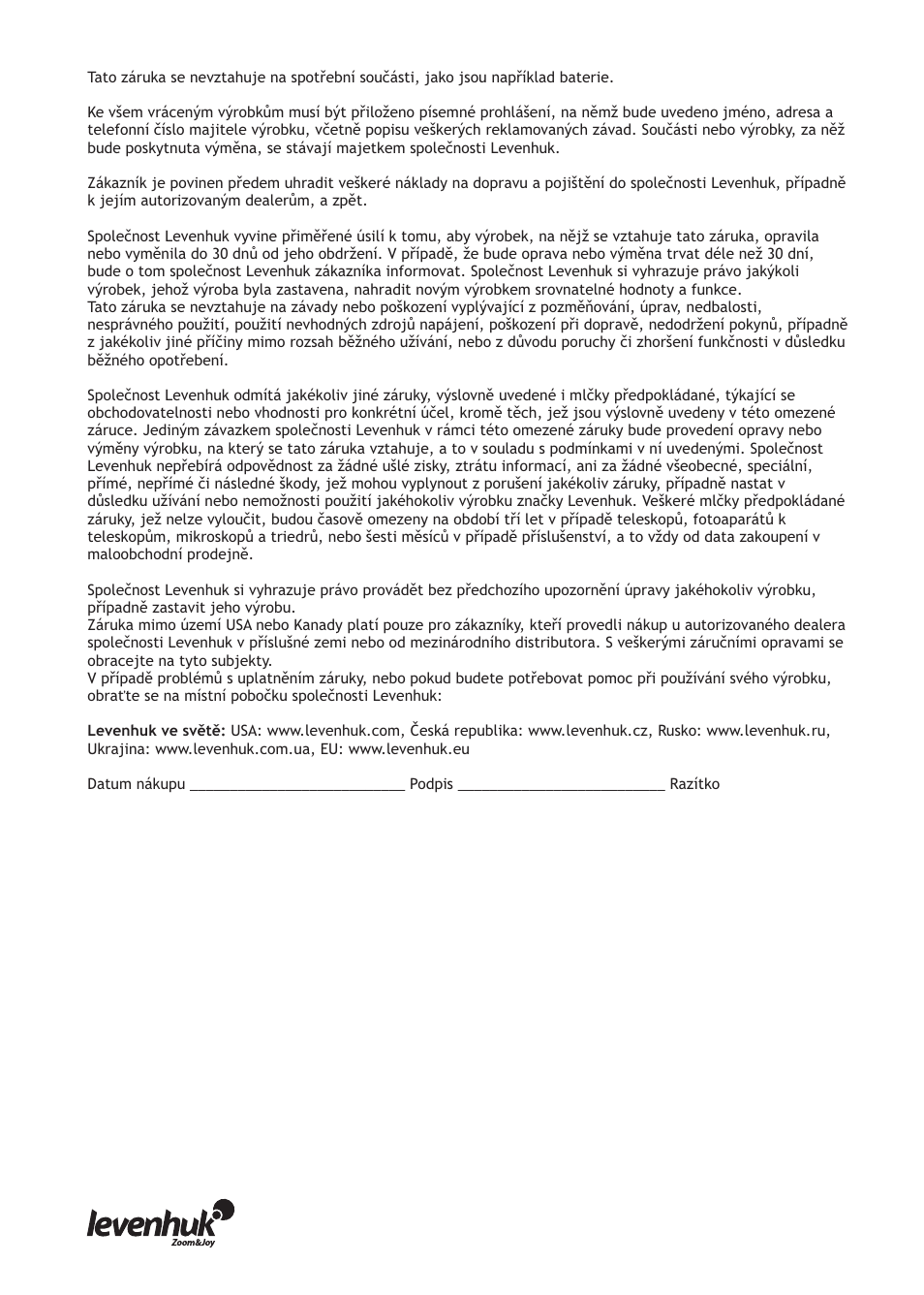 Levenhuk D320L Digital Biological Microscope User Manual | Page 10 / 28