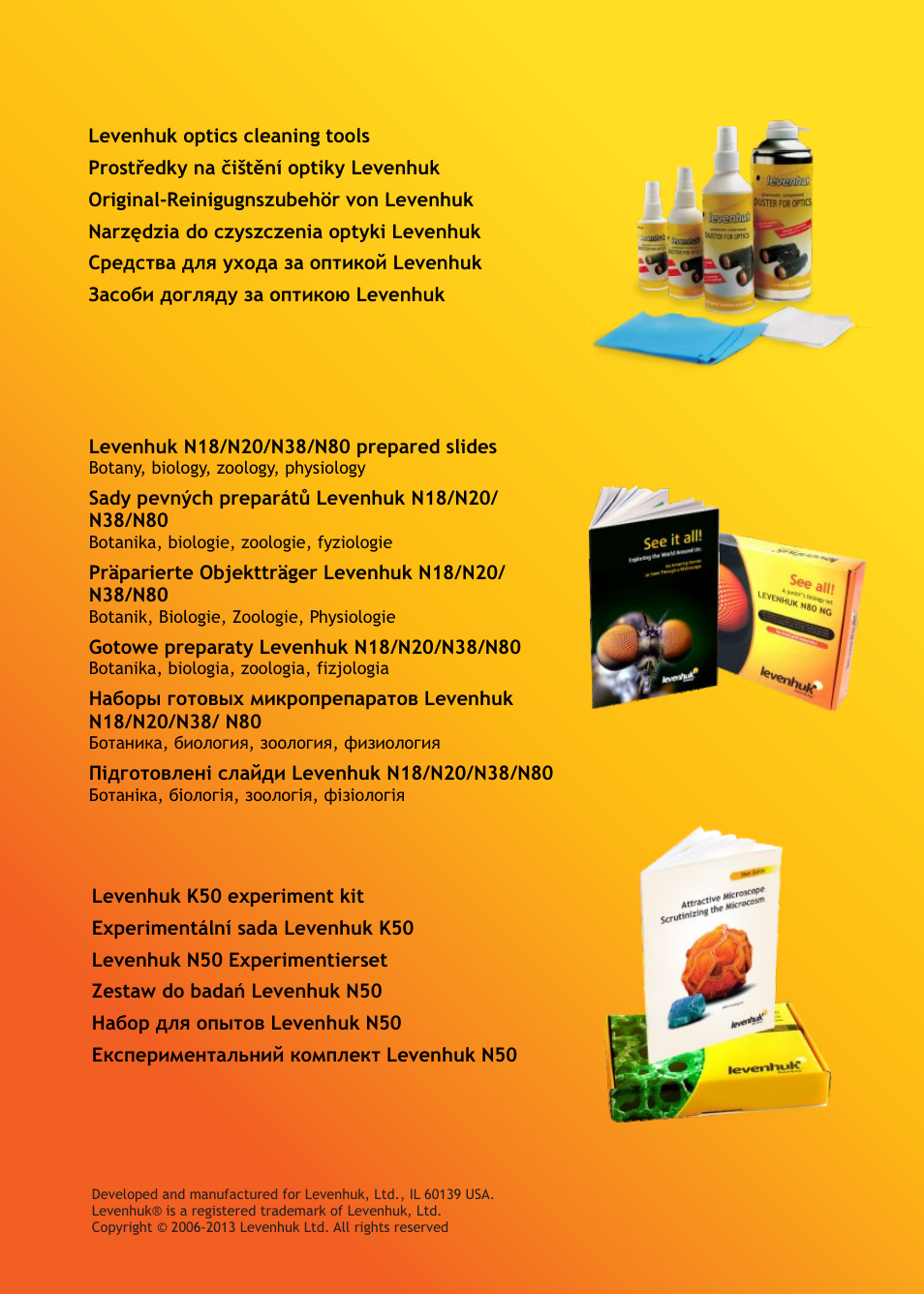 Levenhuk D320L Digital Biological Microscope User Manual | Page 28 / 28