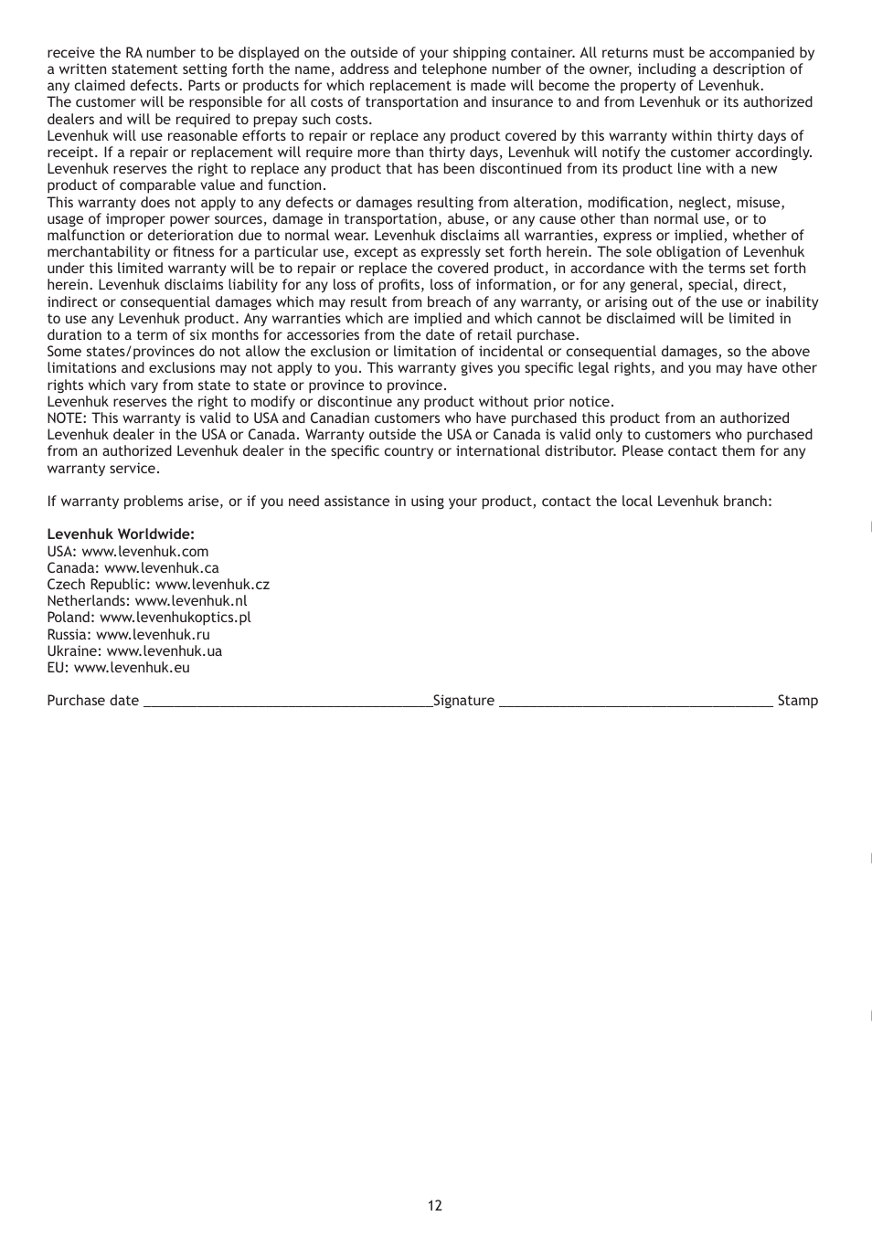 Levenhuk Skyline 70x700 AZ Telescope User Manual | Page 13 / 36