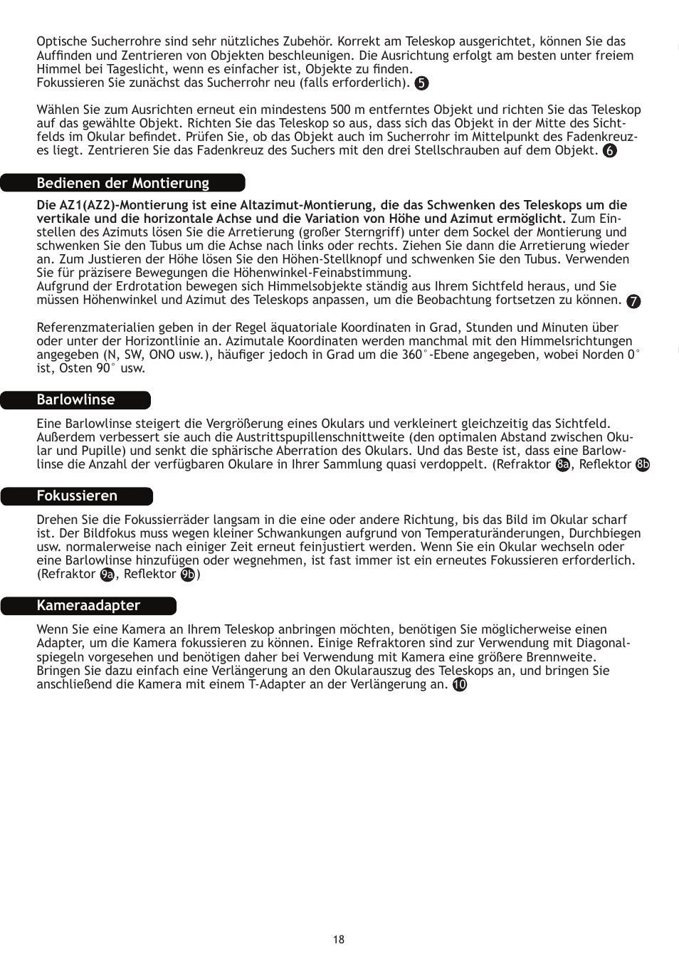 Levenhuk Skyline 70x700 AZ Telescope User Manual | Page 19 / 36
