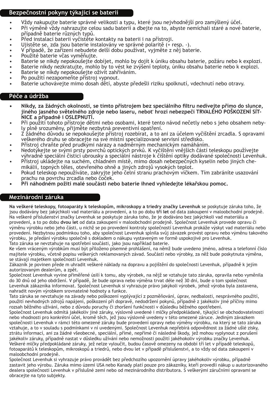 Levenhuk Skyline 130x900 EQ Telescope User Manual | Page 21 / 48