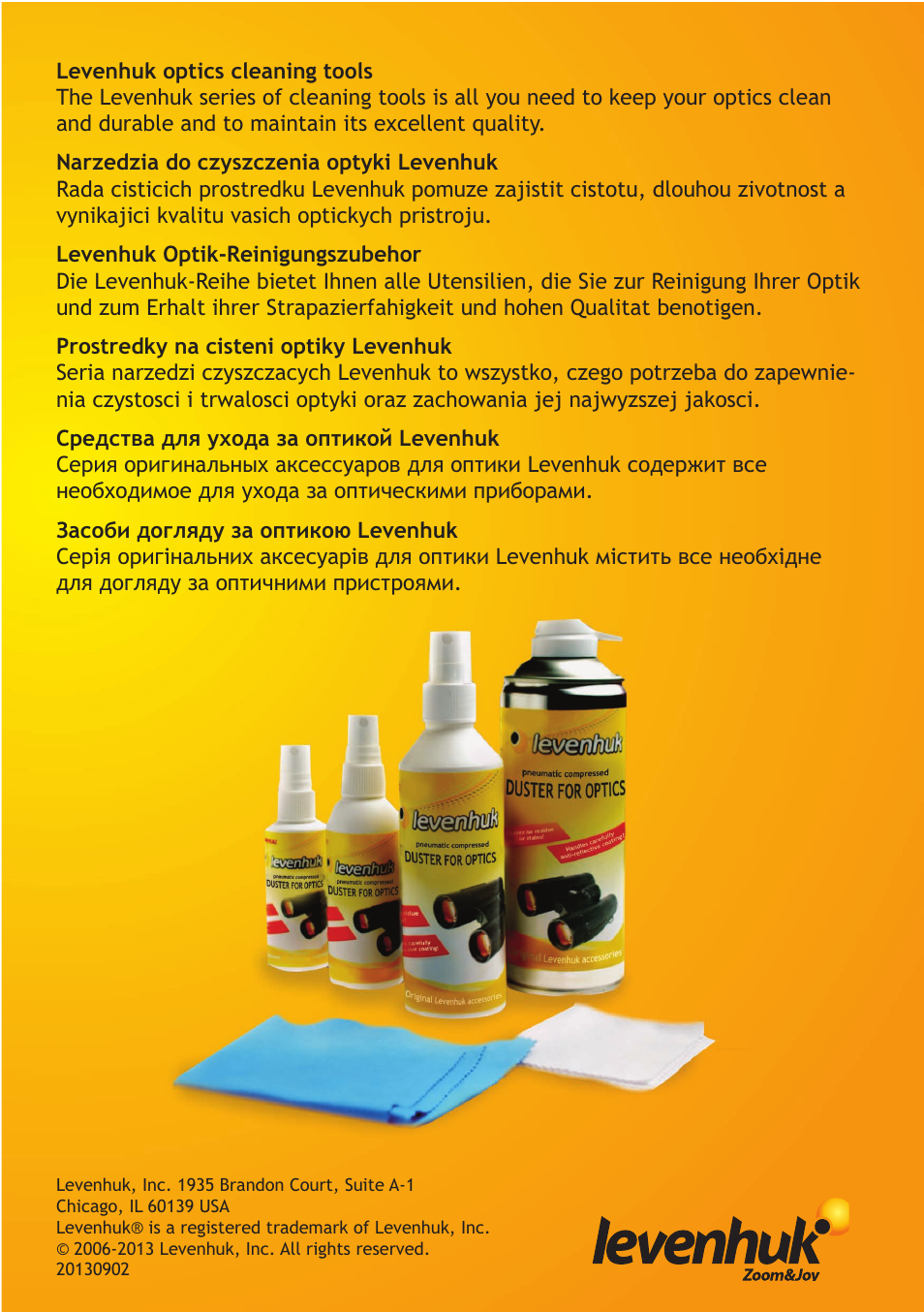 Levenhuk Skyline 130x900 EQ Telescope User Manual | Page 48 / 48