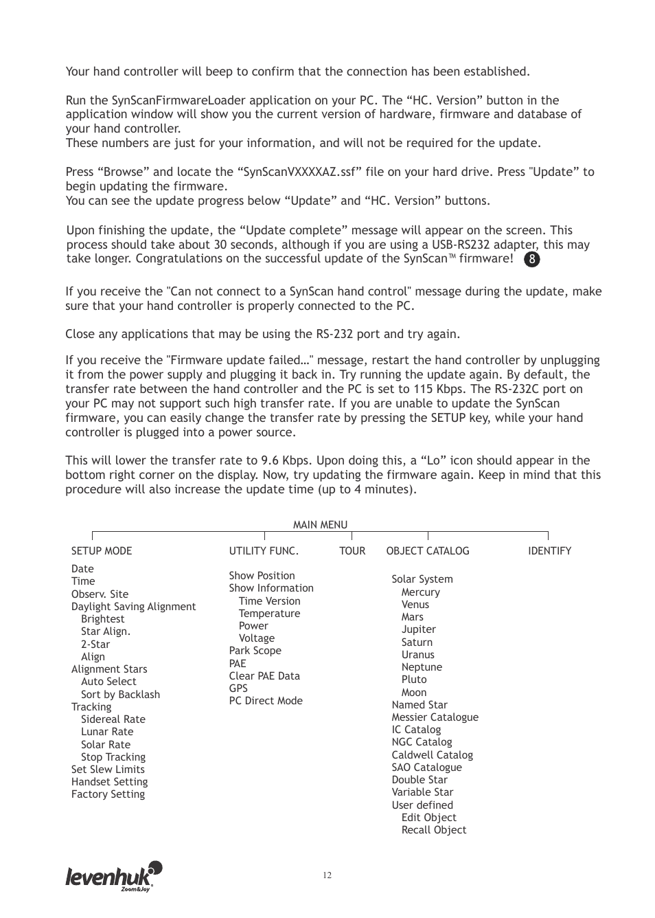 Levenhuk SkyMatic 127 GT MAK User Manual | Page 14 / 64