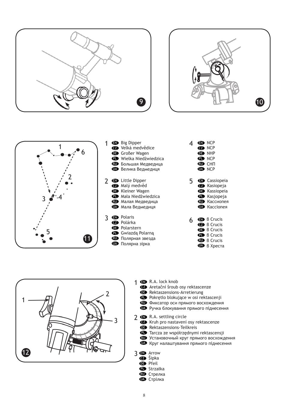 Levenhuk Strike 1000 PRO Telescope User Manual | Page 10 / 60