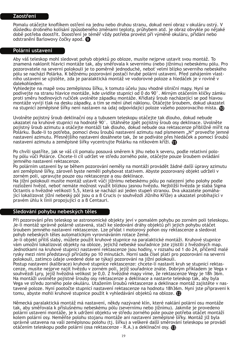 Levenhuk Strike 1000 PRO Telescope User Manual | Page 21 / 60