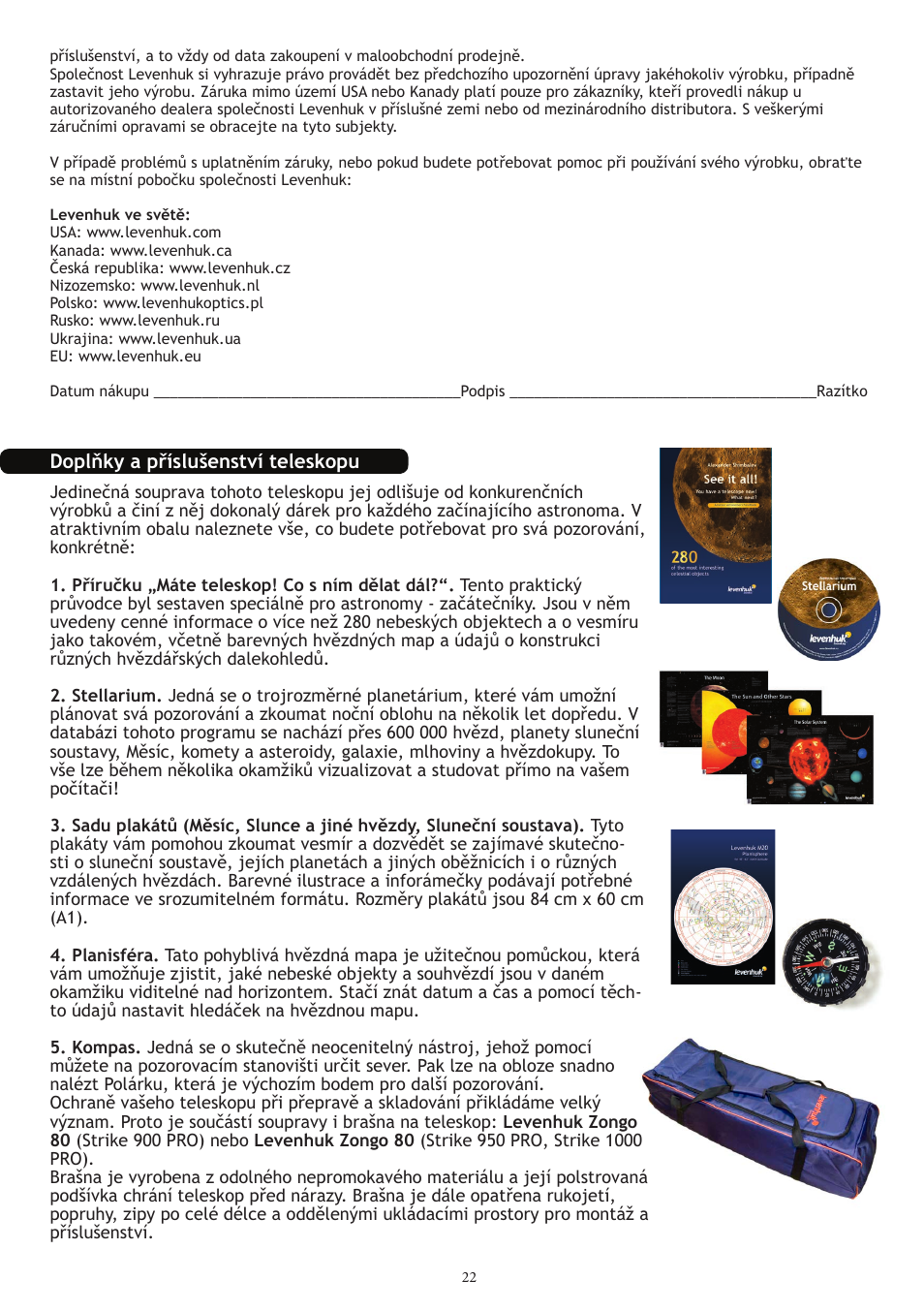 Levenhuk Strike 1000 PRO Telescope User Manual | Page 24 / 60