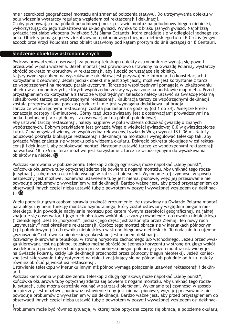 Levenhuk Strike 1000 PRO Telescope User Manual | Page 37 / 60