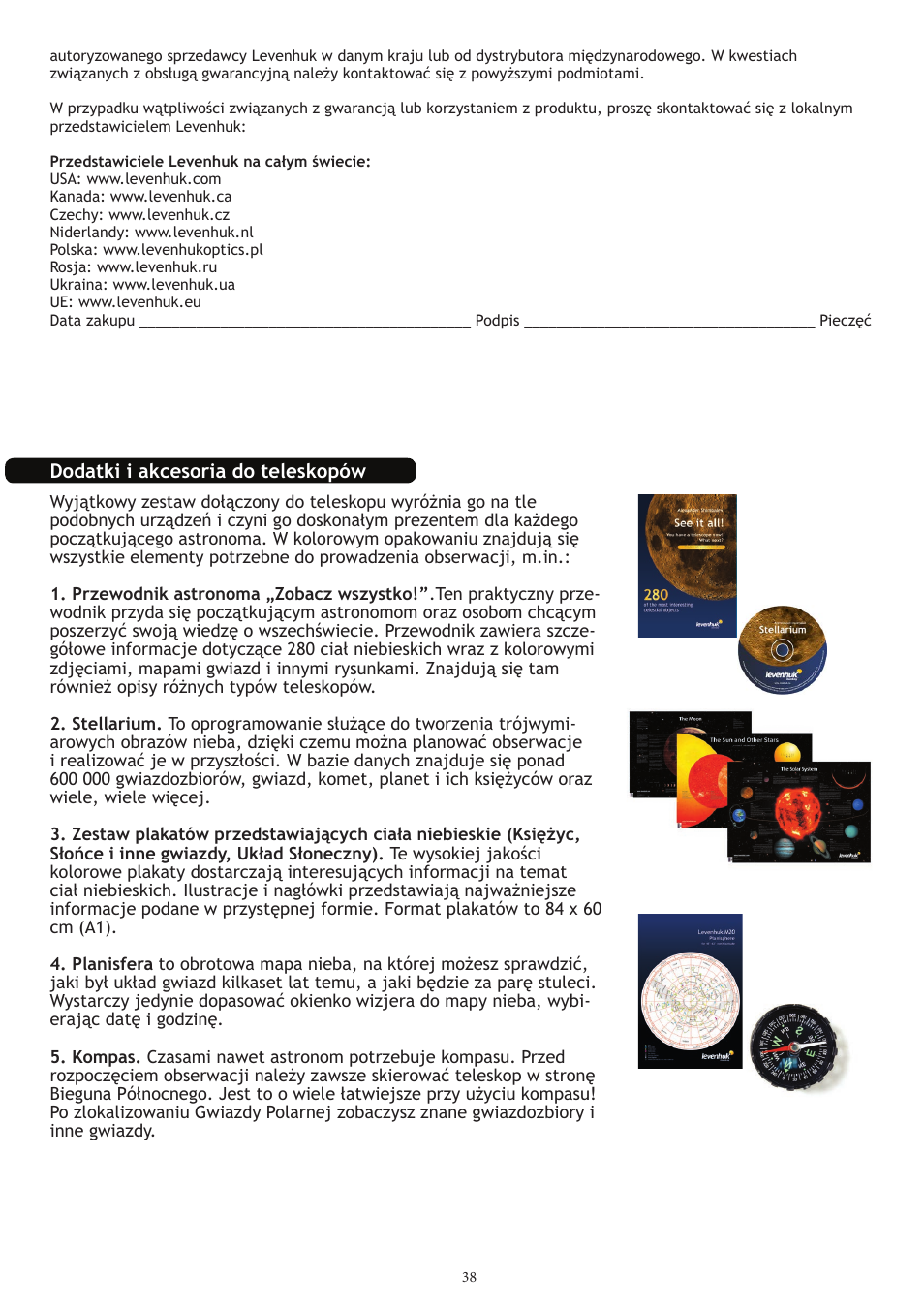 Levenhuk Strike 1000 PRO Telescope User Manual | Page 40 / 60