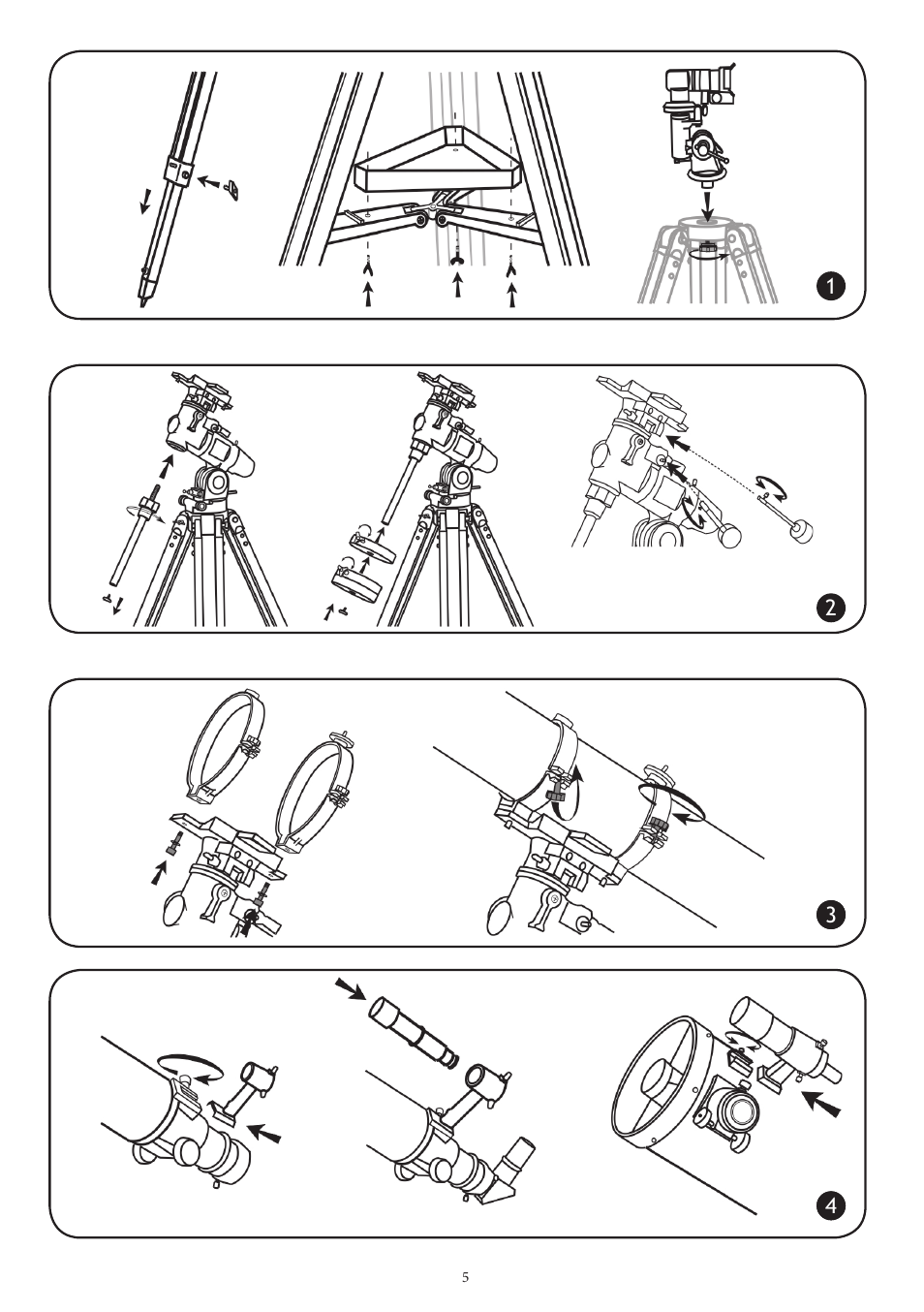 Levenhuk Strike 1000 PRO Telescope User Manual | Page 7 / 60