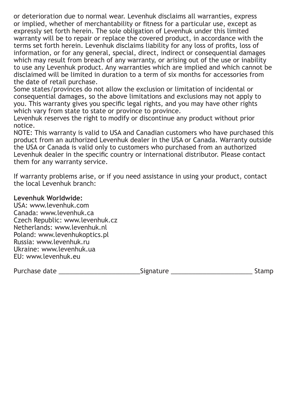 Levenhuk C800 NG Digital Camera, USB 2.0 User Manual | Page 5 / 28