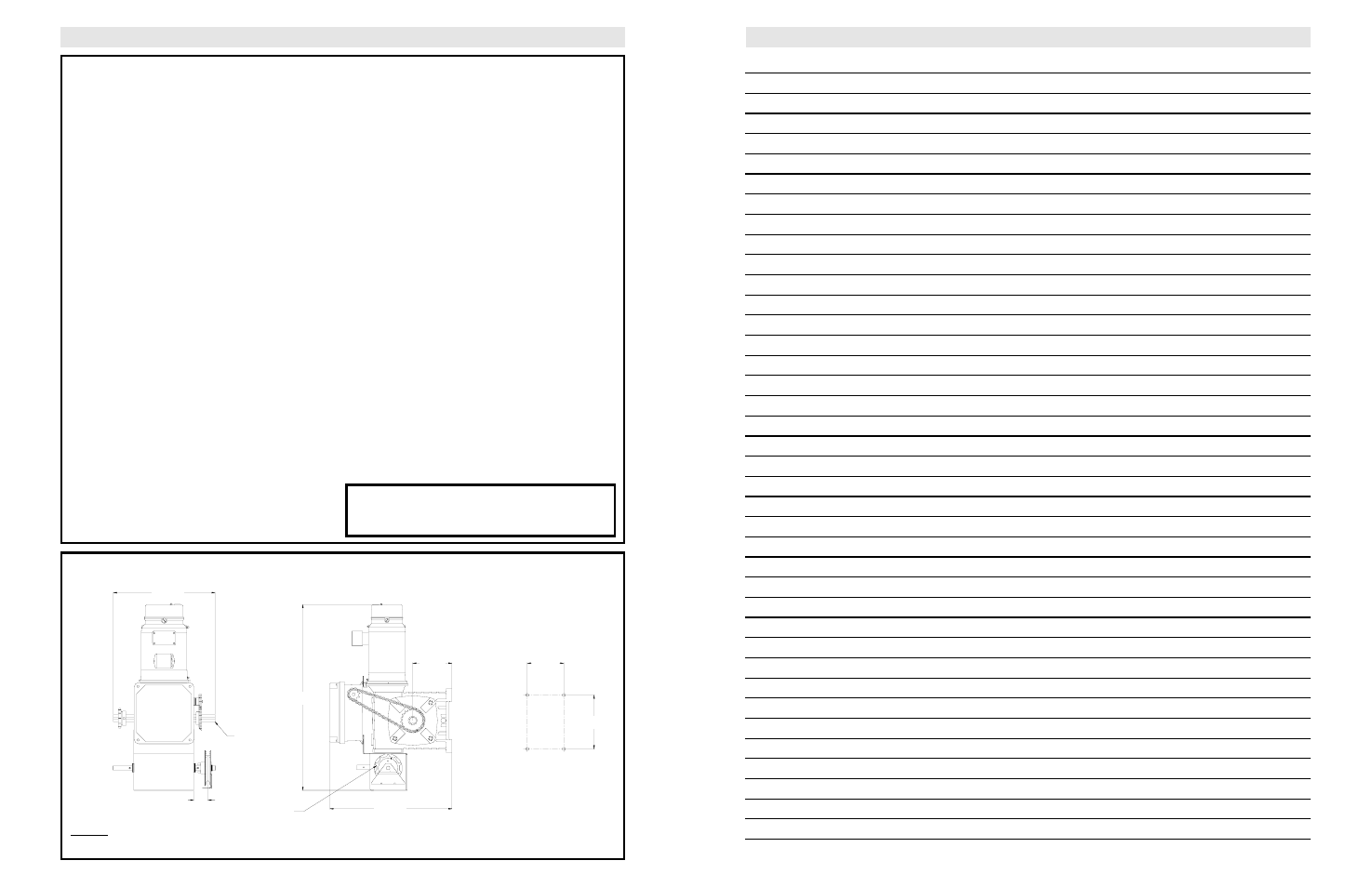 Operator notes, Specifications, Safety | Motor, Drive system, Electrical, Weights and dimensions | LiftMaster GH5HP 5 HP Heavy Industrial-Duty Gear-Reduced Hoist Operator User Manual | Page 19 / 20