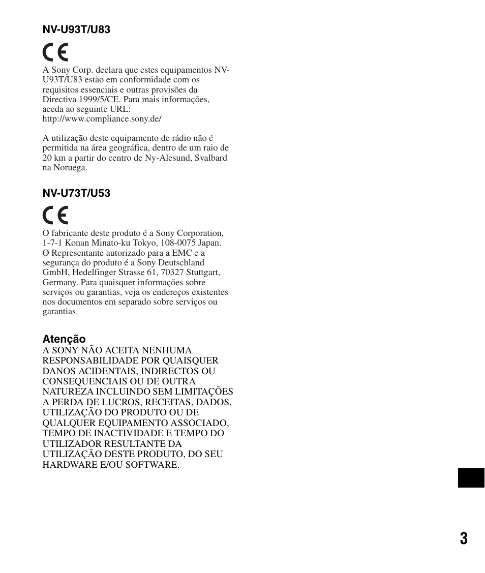 Sony NV-U83 User Manual | Page 167 / 194