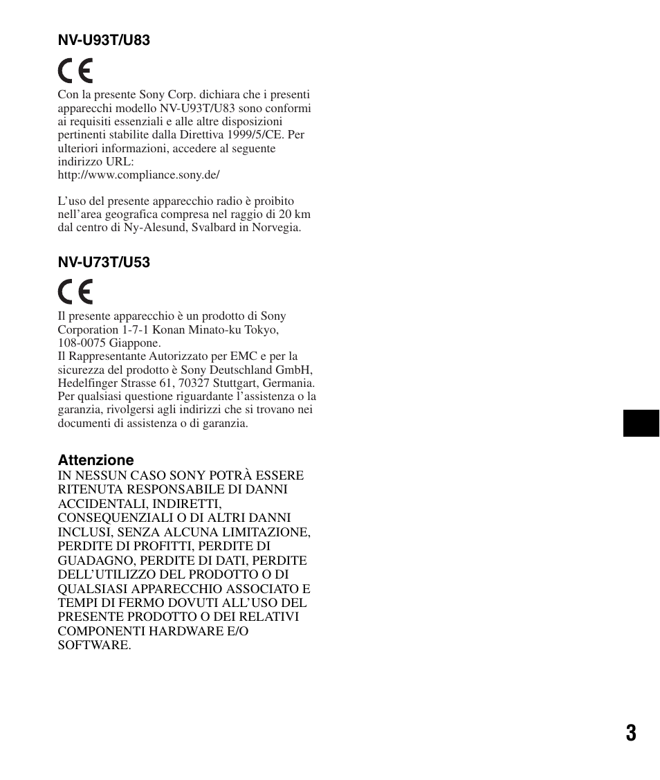 Sony NV-U83 User Manual | Page 97 / 194