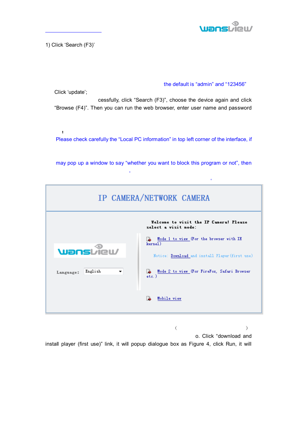 WansView NCB546 User Manual | Page 8 / 27