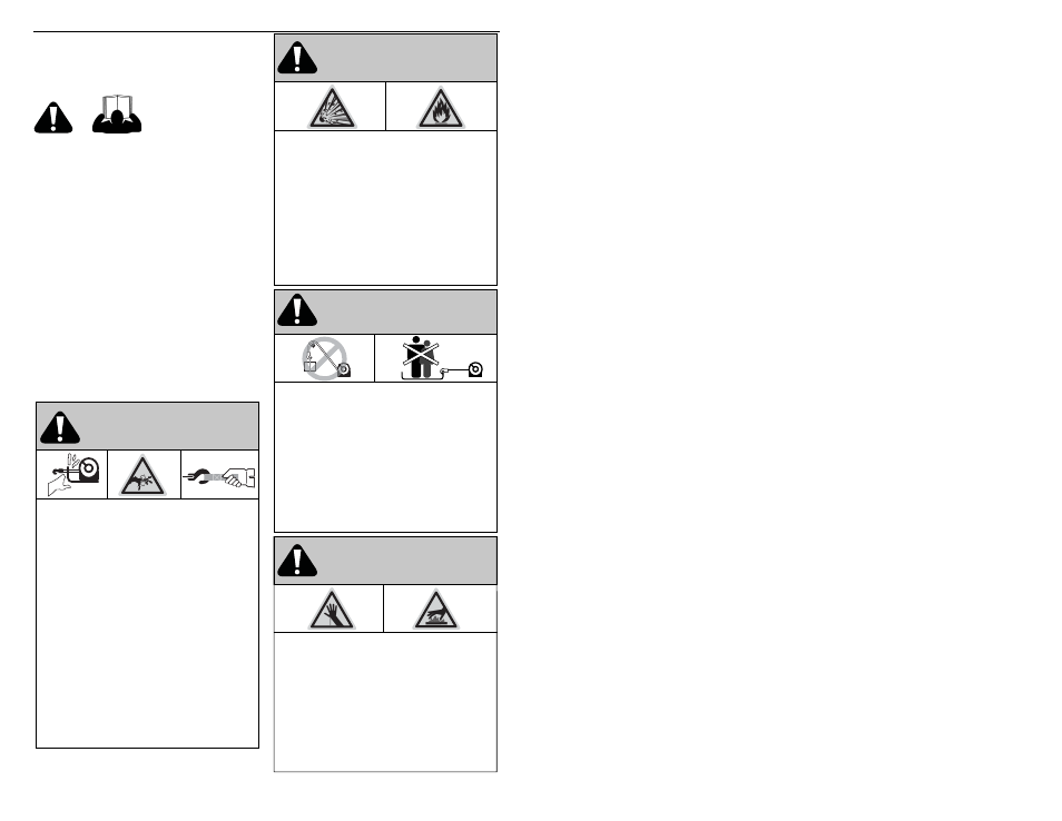 Avertissements et mises en garde, Avertissement | WARN 1500 AC User Manual | Page 22 / 30