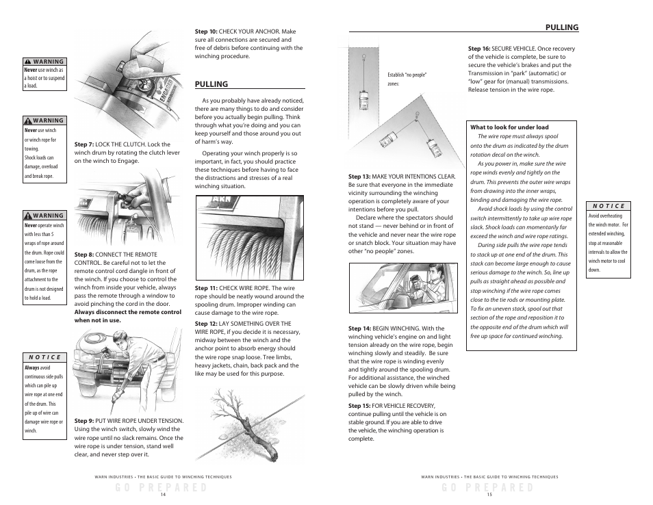 WARN Tabor 12K User Manual | Page 10 / 33