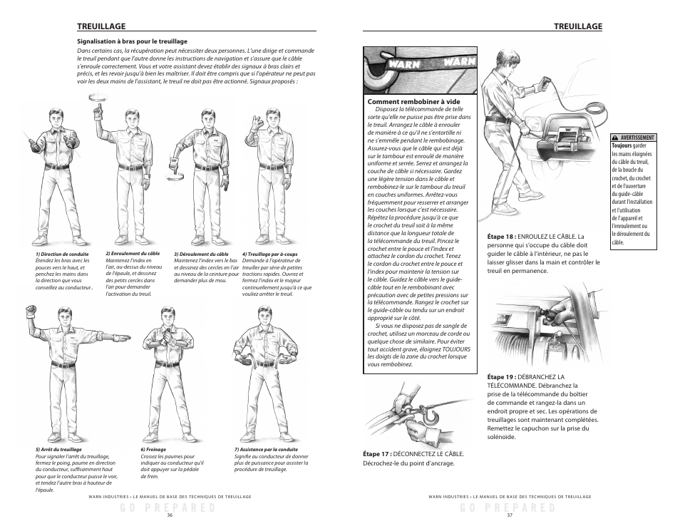 Treuillage | WARN Tabor 12K User Manual | Page 21 / 33