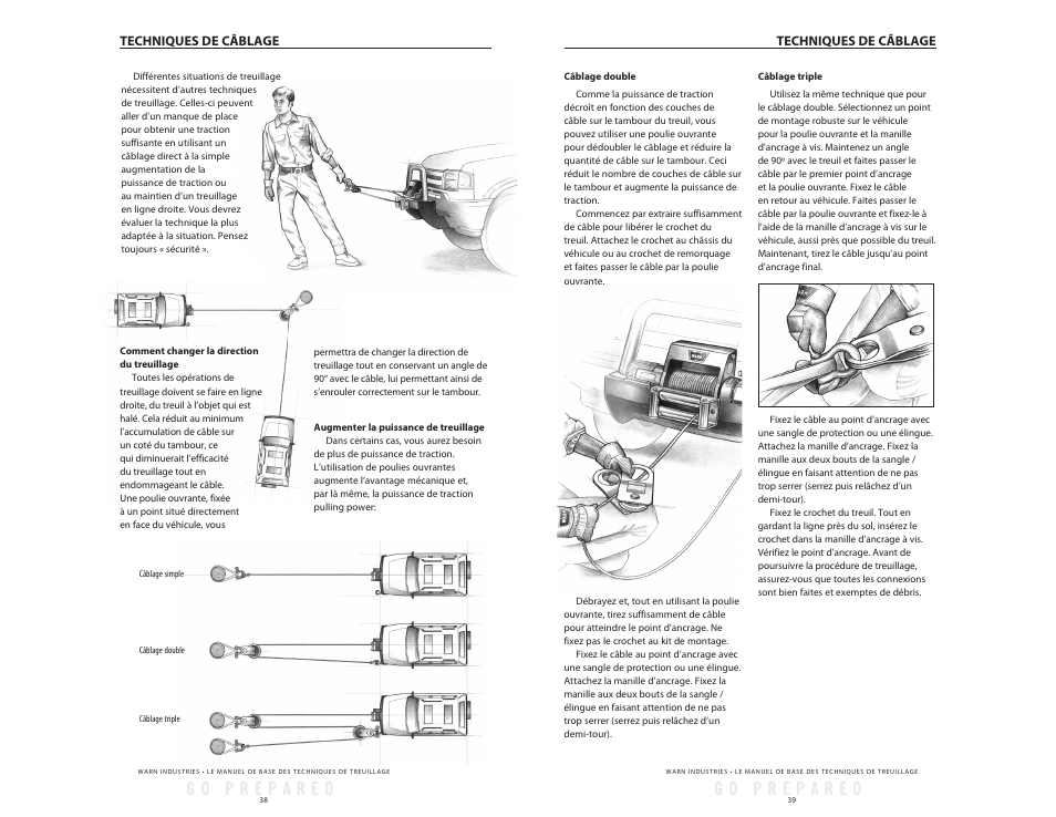 WARN Tabor 12K User Manual | Page 22 / 33