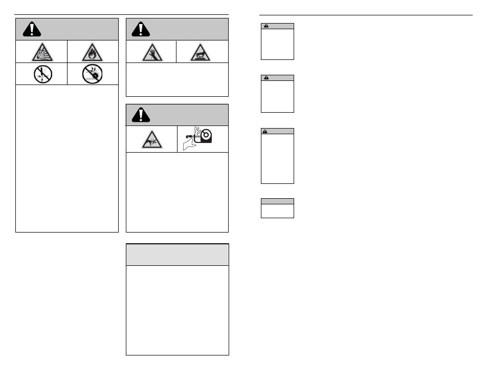 Notice caution, Warning, Caution | WARN XD9000i User Manual | Page 5 / 38