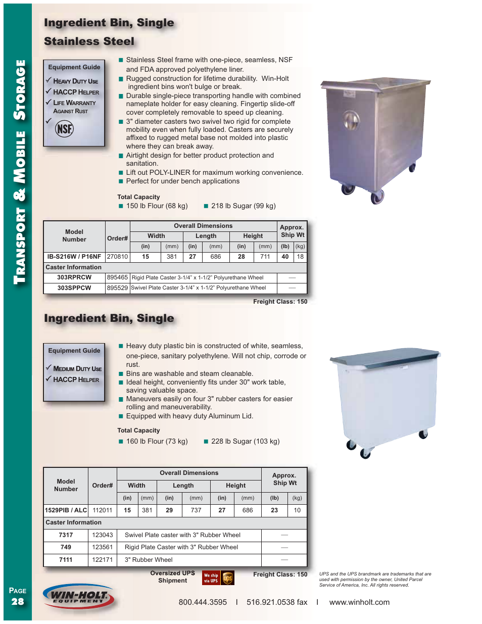 Win-Holt 1529PIB_ALC User Manual | 2 pages