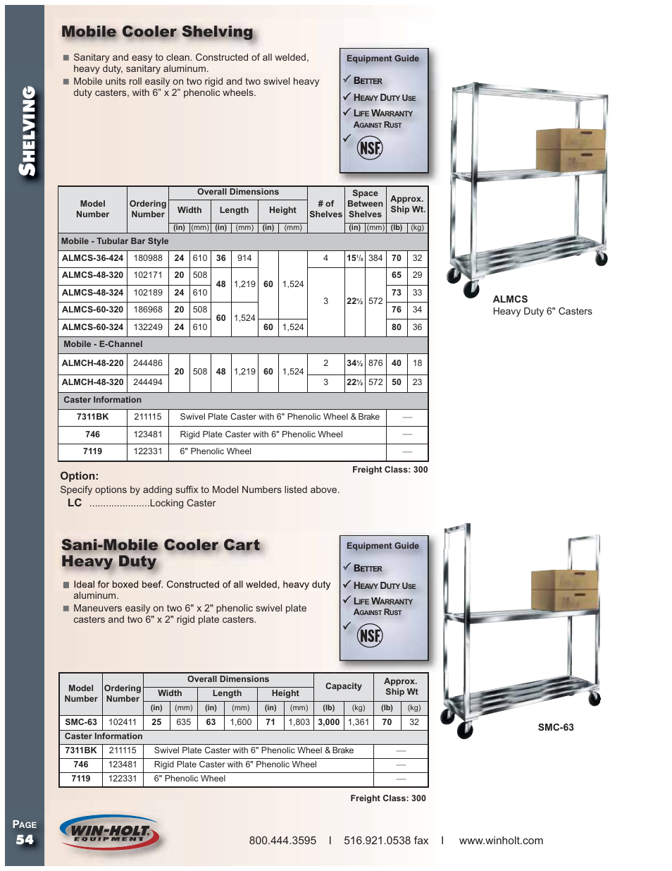Hel ving | Win-Holt SCASU Series Shelving User Manual | Page 9 / 10