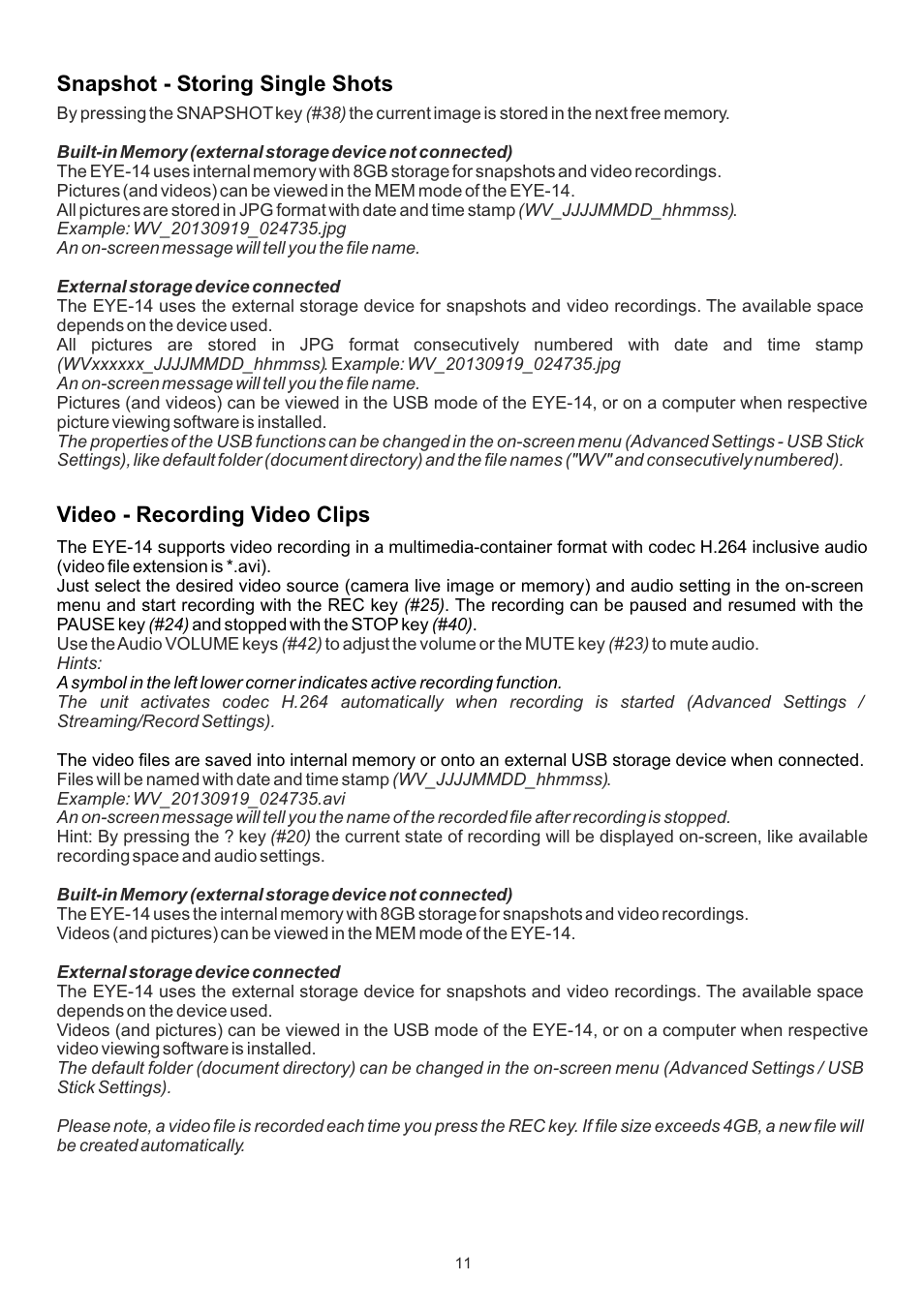 WolfVision EYE-14 User Manual User Manual | Page 12 / 28