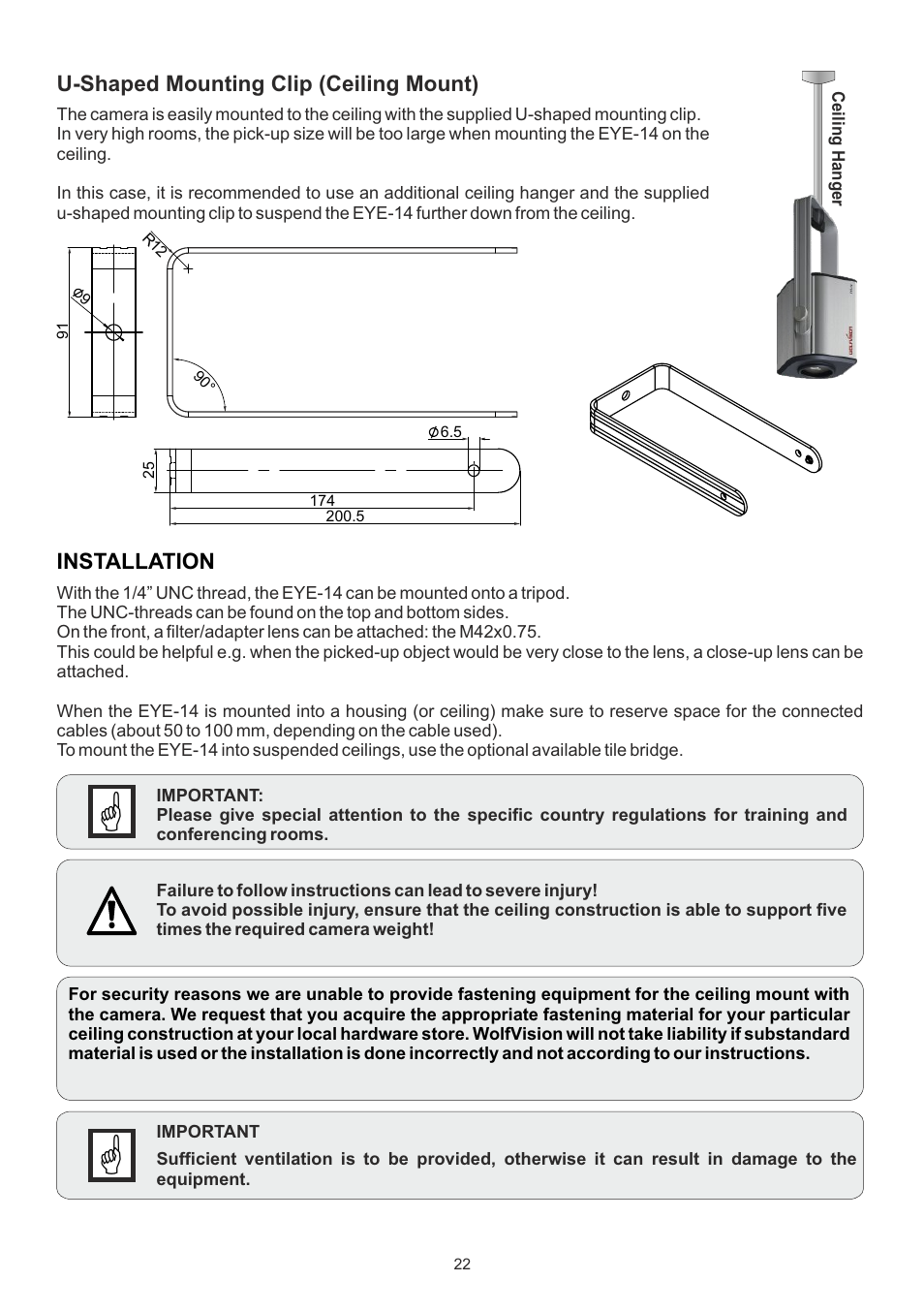 WolfVision EYE-14 User Manual User Manual | Page 23 / 28