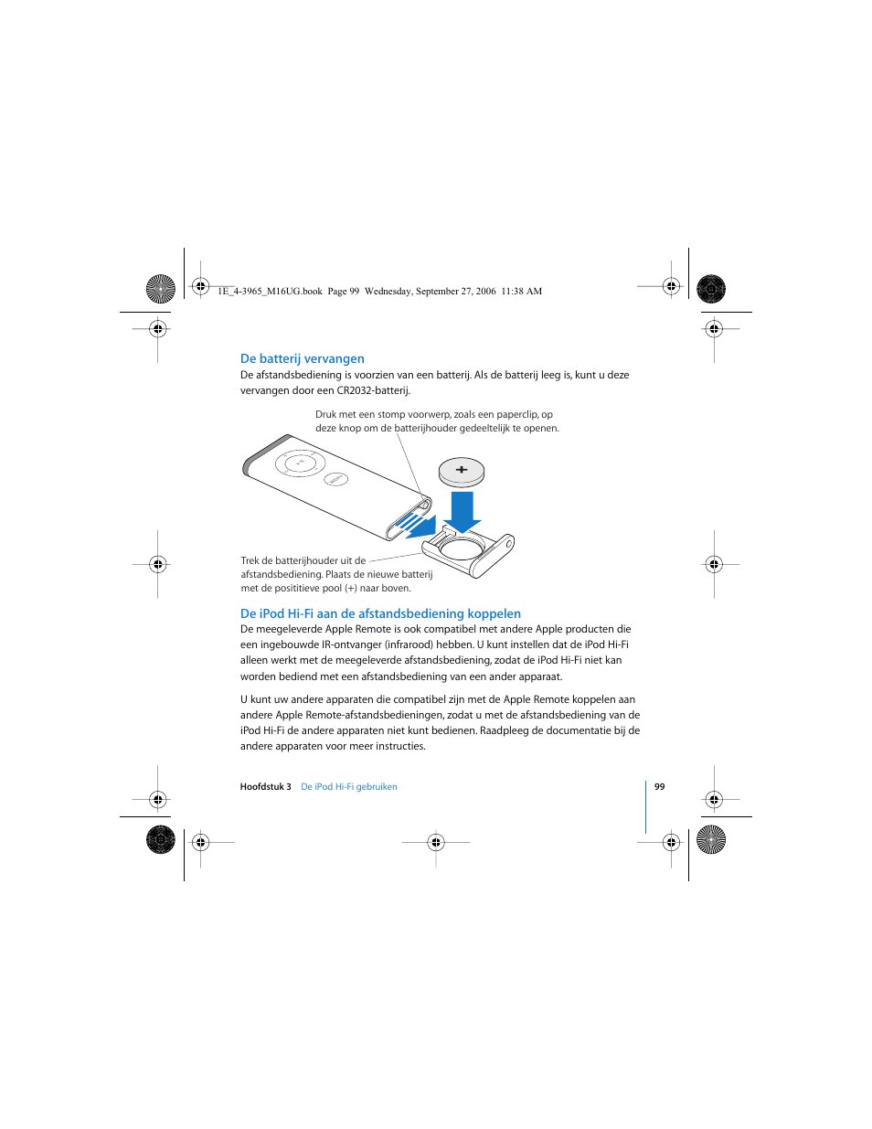 Apple iPod Hi-Fi User Manual | Page 99 / 106