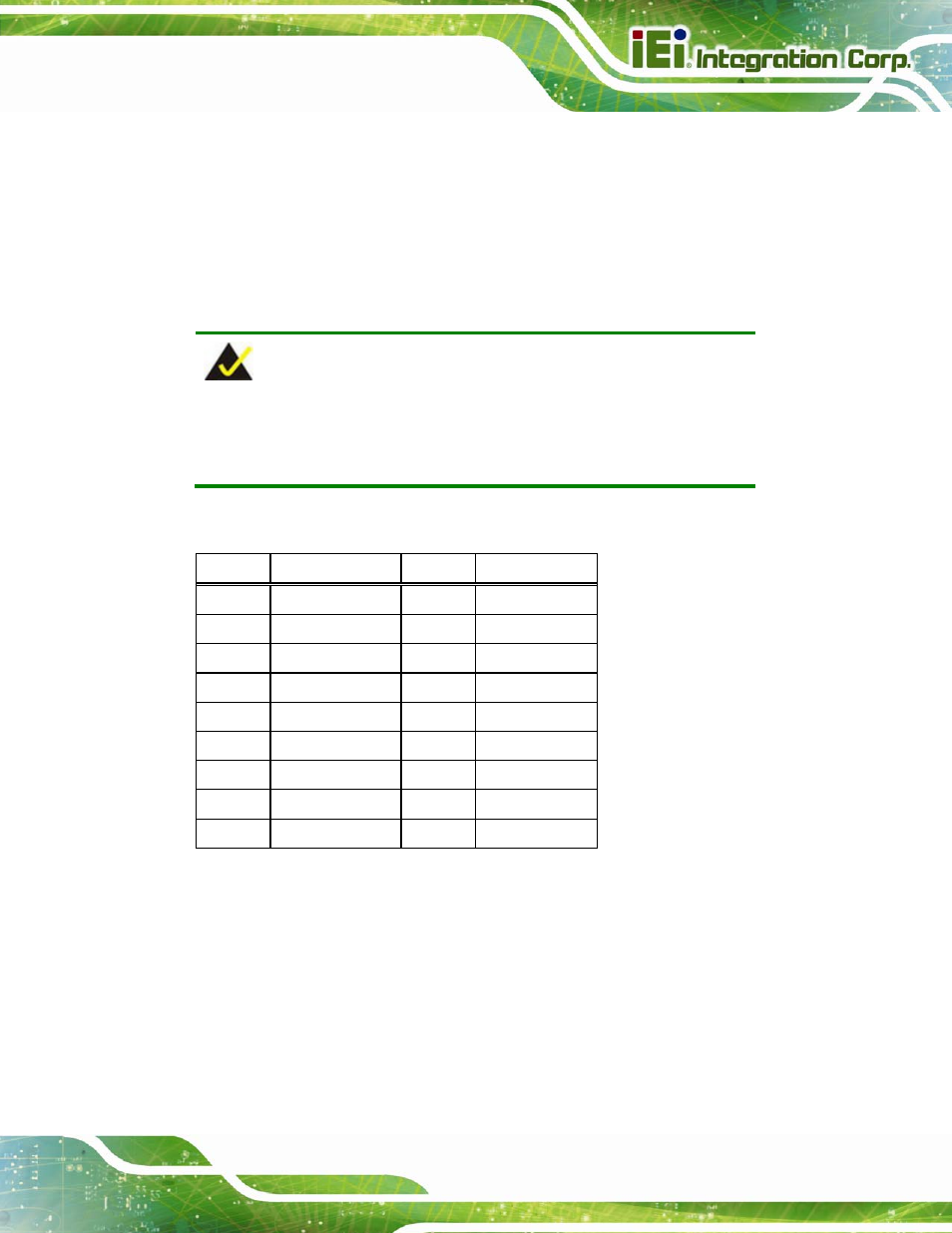 D.1 introduction, D.2 dio connector pinouts, D.3 assembly language samples | D.3.1 enable the dio input function, Ntroduction, Onnector, Inouts, Ssembly, Anguage, Amples | IEI Integration PCIE-Q670 v1.03 User Manual | Page 194 / 206