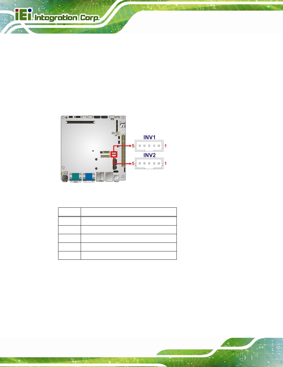 9 lvds backlight connectors, 10 microsd card slot, Figure 3-10: lvds backlight inverter connectors | Table 3-11: backlight inverter connector pinouts | IEI Integration KINO-CV-D25501_N26001 User Manual | Page 40 / 167
