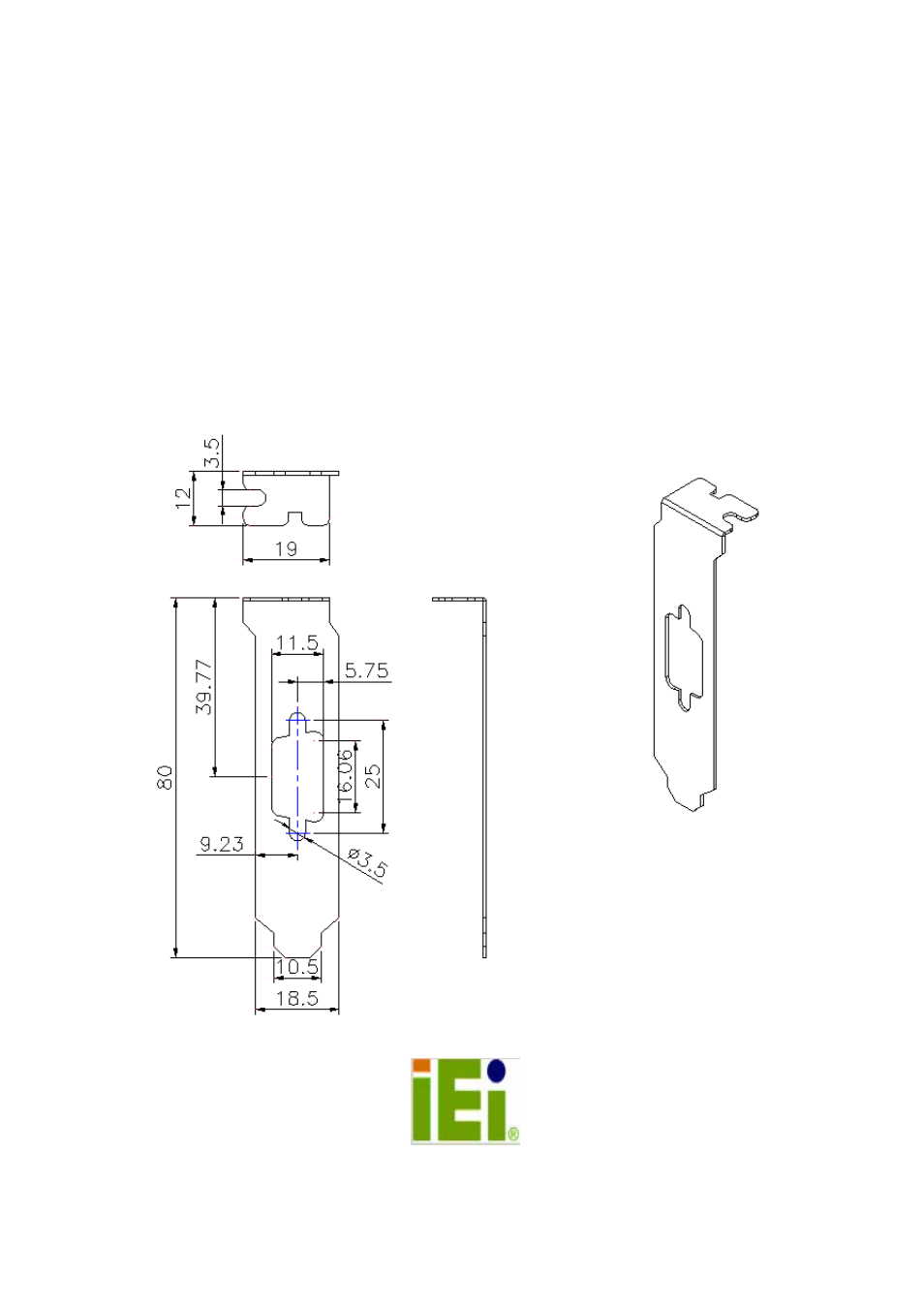 IEI Integration SDVO-100VGA User Manual | 2 pages