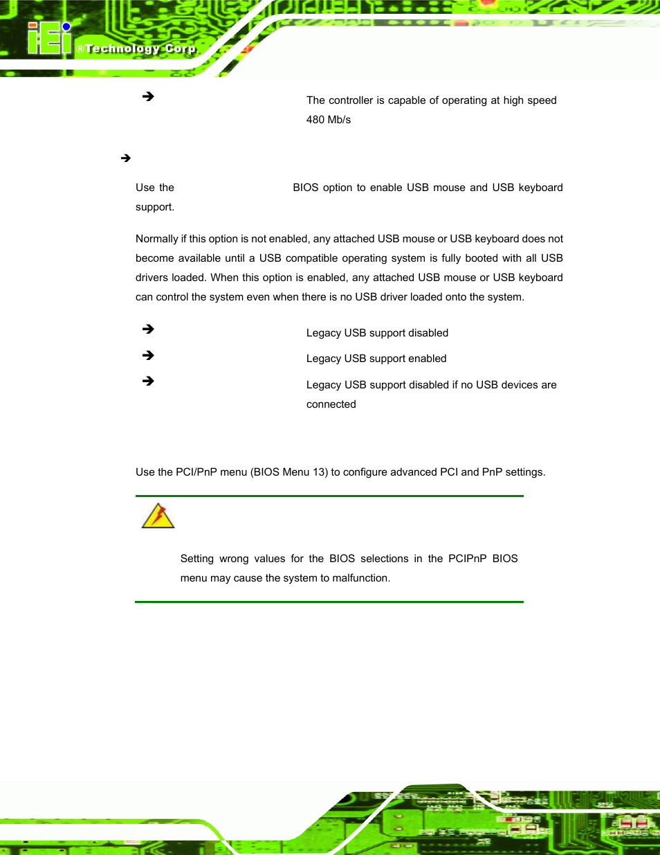 4 pci/pnp | IEI Integration ECW-281B-N270-WT v2.10 User Manual | Page 102 / 179