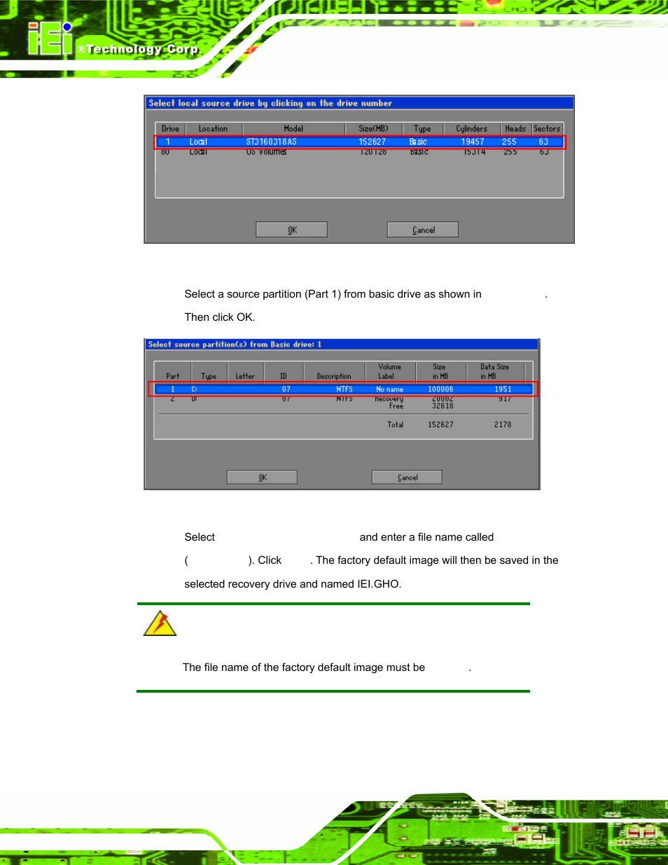 IEI Integration ECW-281B-N270-WT v2.10 User Manual | Page 158 / 179