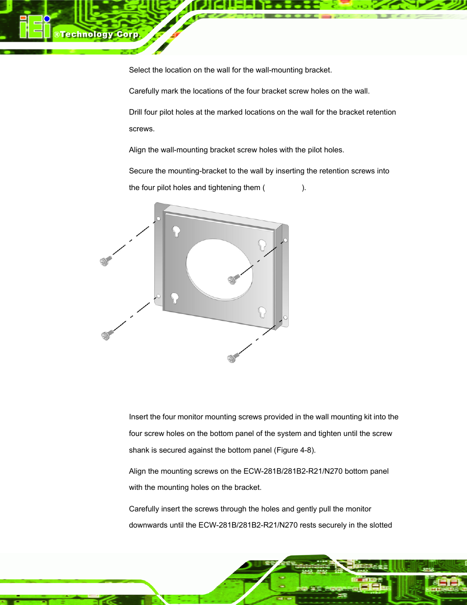 IEI Integration ECW-281B-N270-WT v2.10 User Manual | Page 66 / 179