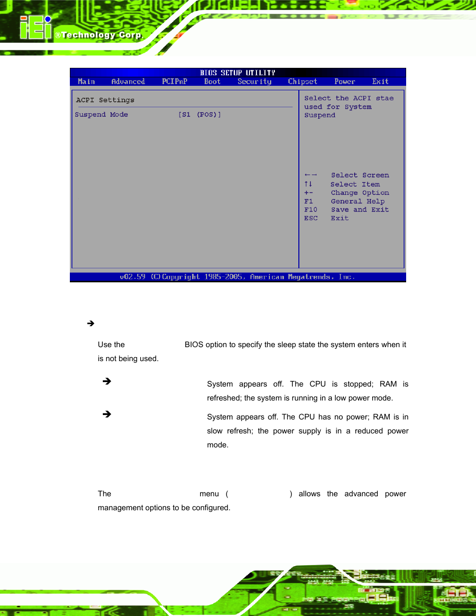2 apm configuration | IEI Integration ECW-281B-N270-WT v2.10 User Manual | Page 94 / 179