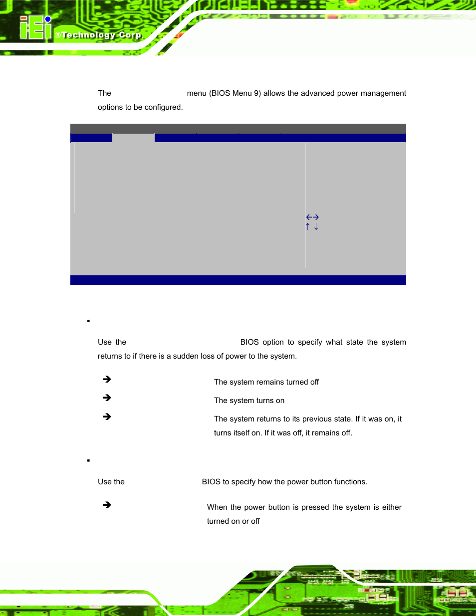 2 apm configuration, Section | IEI Integration uIBX-200-VX800 v2.10 User Manual | Page 58 / 116