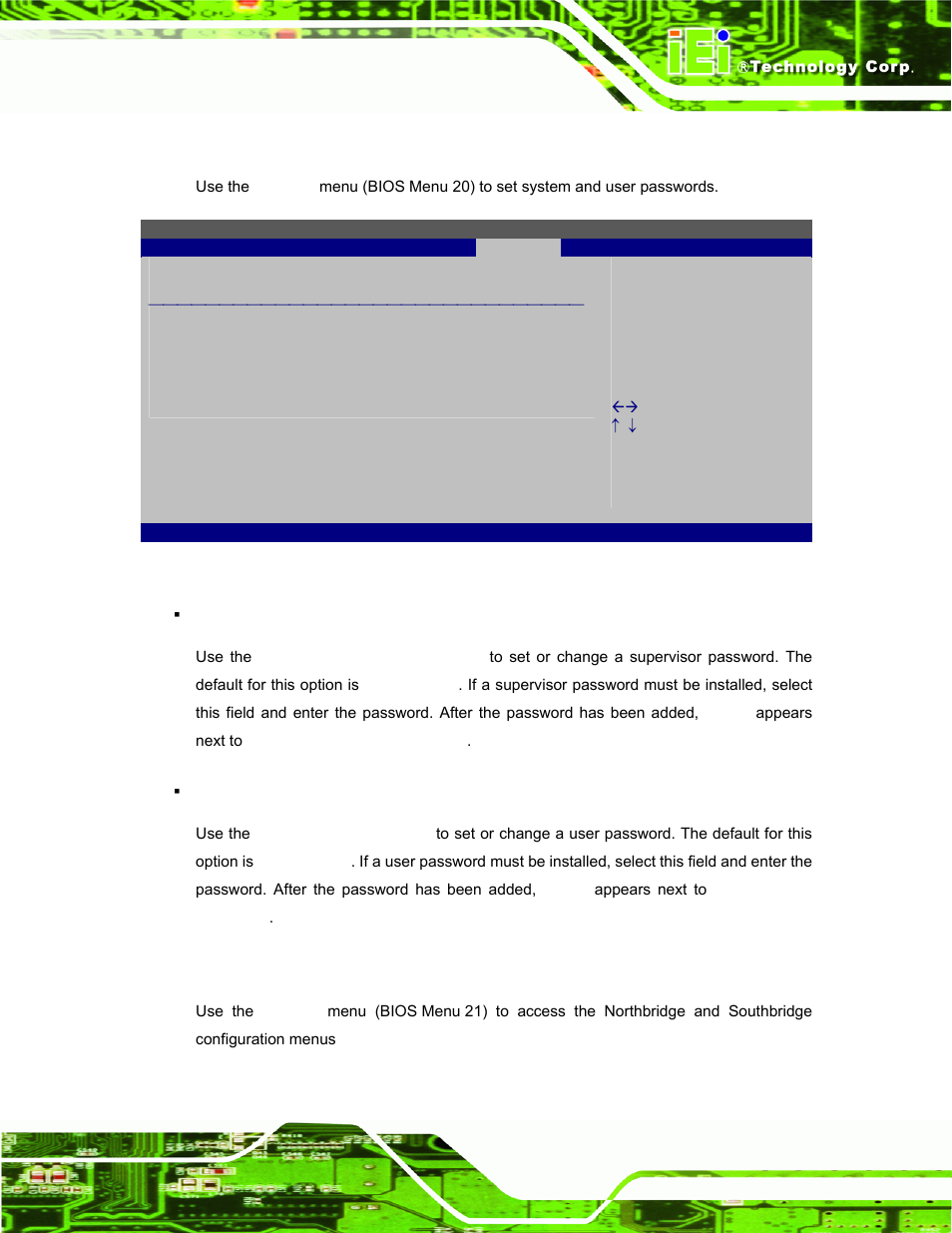 6 security, 7 chipset, Ecurity | Hipset | IEI Integration uIBX-200-VX800 v2.10 User Manual | Page 73 / 116