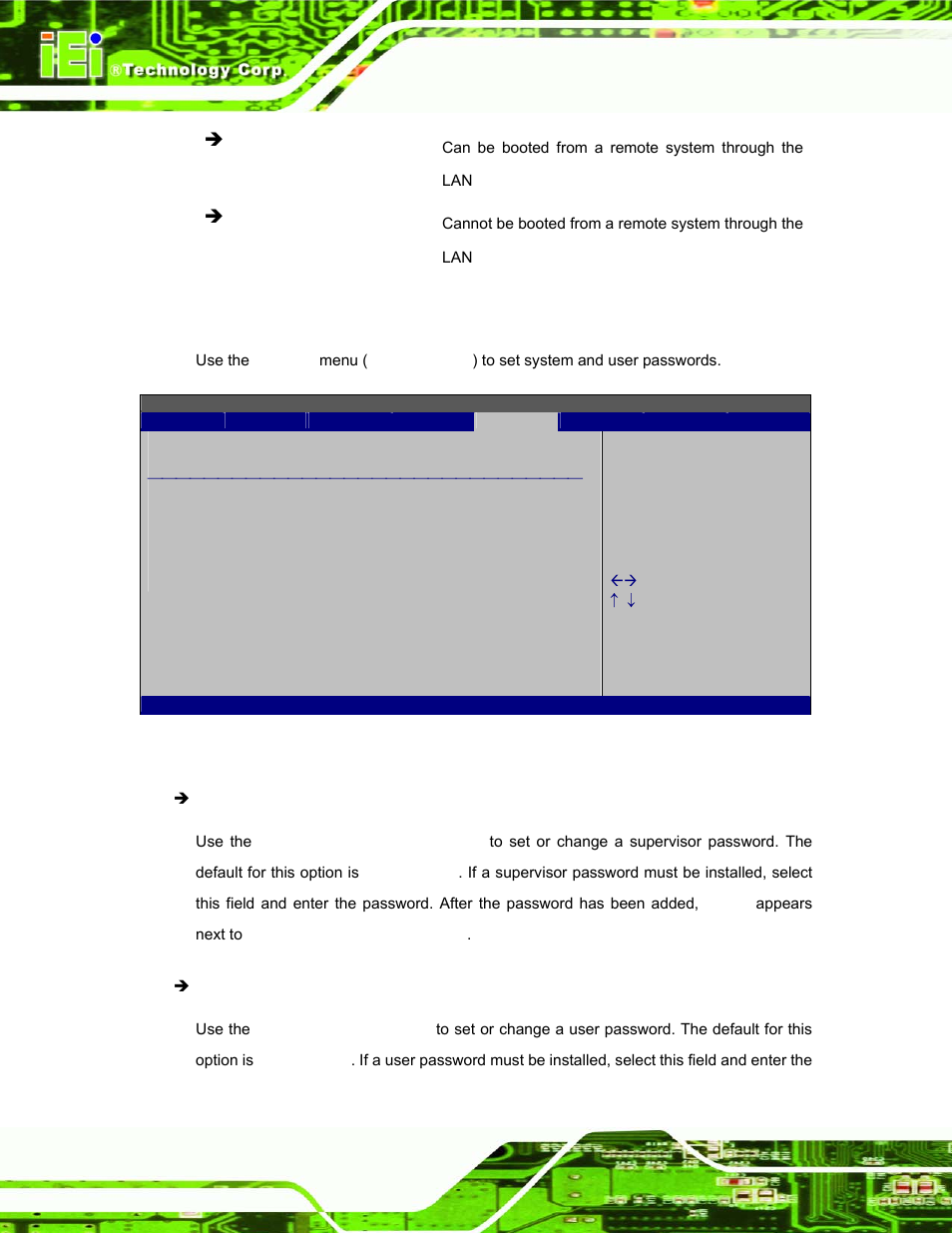 6 security | IEI Integration UPC-12AH_GM45 v1.00 User Manual | Page 108 / 147