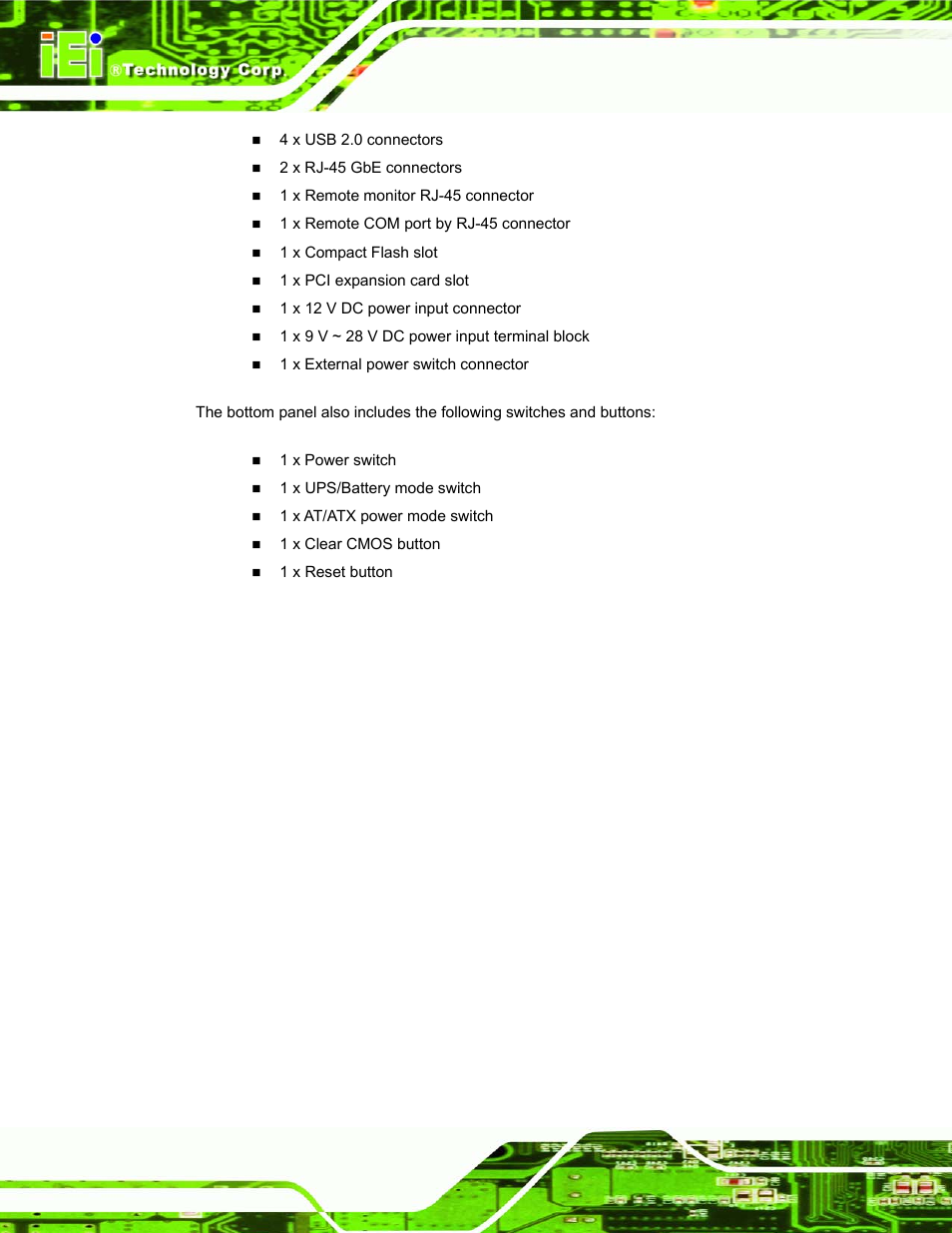 IEI Integration UPC-12AH_GM45 v1.00 User Manual | Page 18 / 147