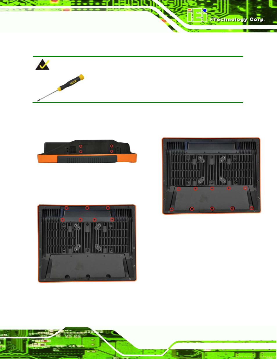 IEI Integration UPC-V315-Screw Driver User Manual | 1 page