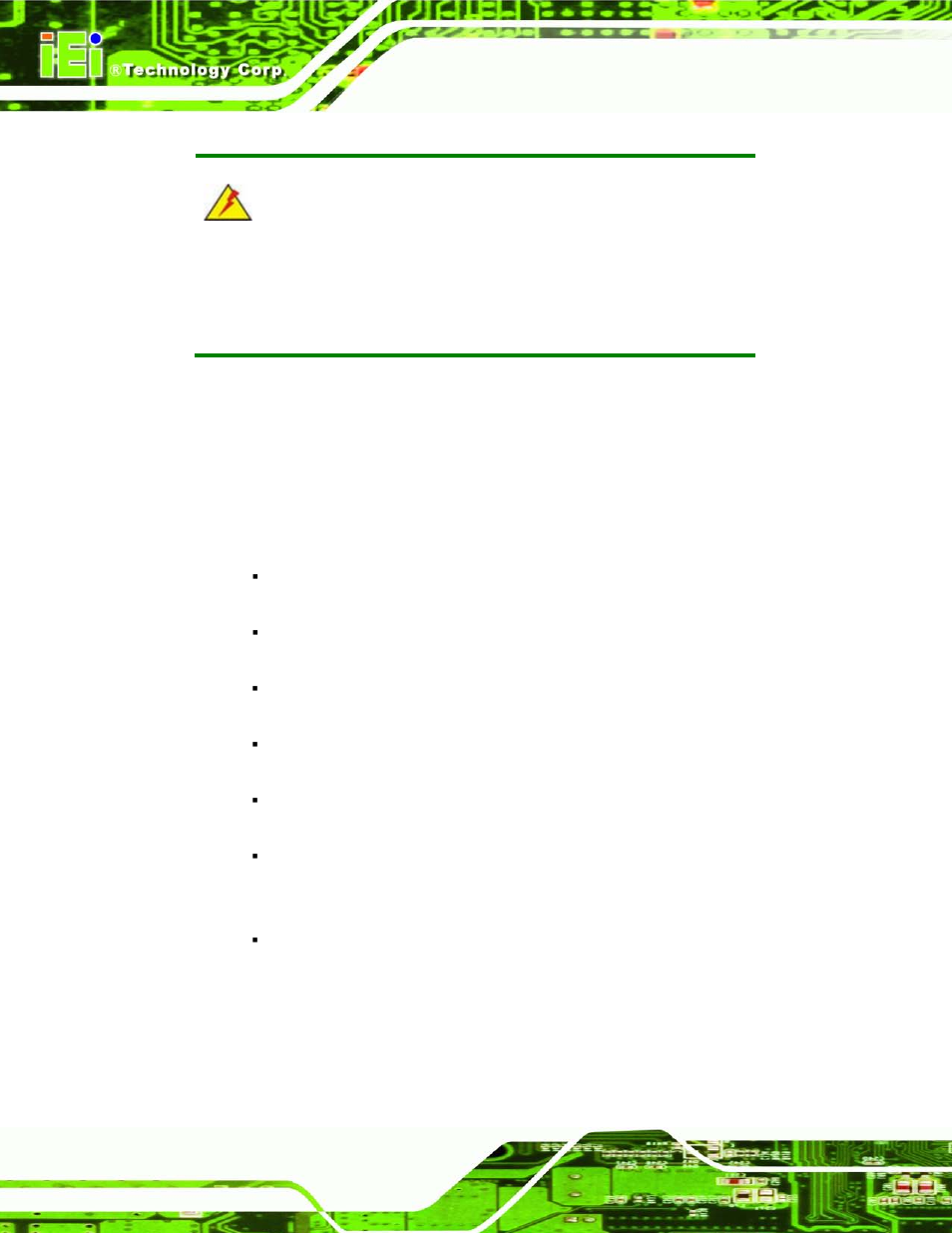 C.1 safety precautions, C.1.1 general safety precautions, Afety | Recautions | IEI Integration UPC-V315-QM77 User Manual | Page 141 / 148