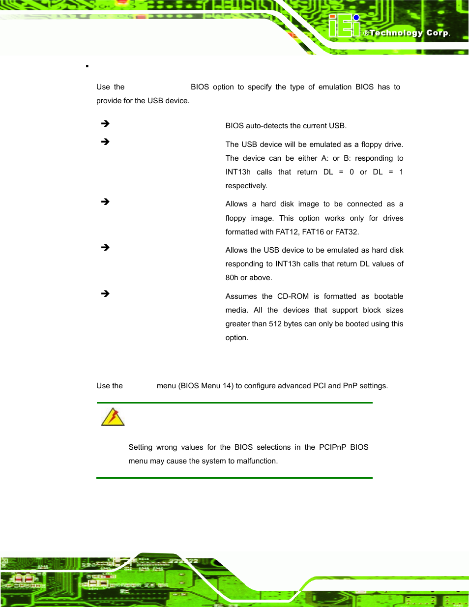 4 pci/pnp, Pci/p | IEI Integration S12A v3.00 User Manual | Page 73 / 118