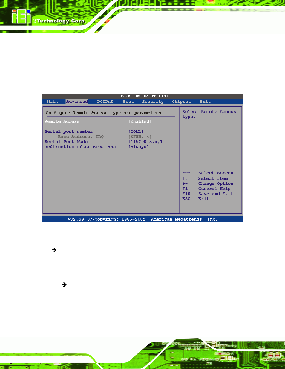 7 remote access configuration | IEI Integration PPC-5xxx-9455 v1.00 User Manual | Page 114 / 198