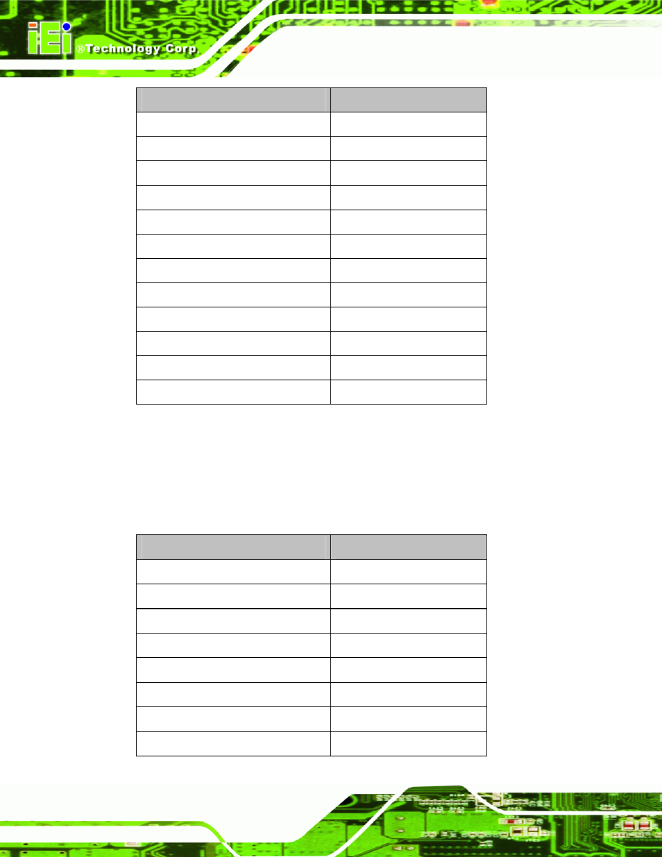 2 ppc-5170a-9455 screen, Table 2-3: 15” tft lcd monitor specifications | IEI Integration PPC-5xxx-9455 v1.00 User Manual | Page 32 / 198