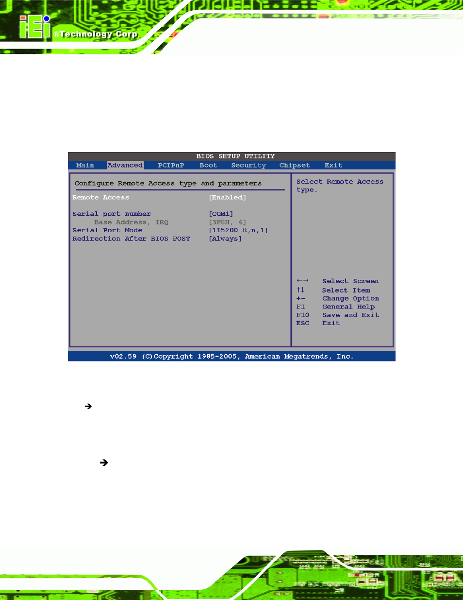 7 remote access configuration | IEI Integration PPC-5xxx-9455 v1.10 User Manual | Page 118 / 198