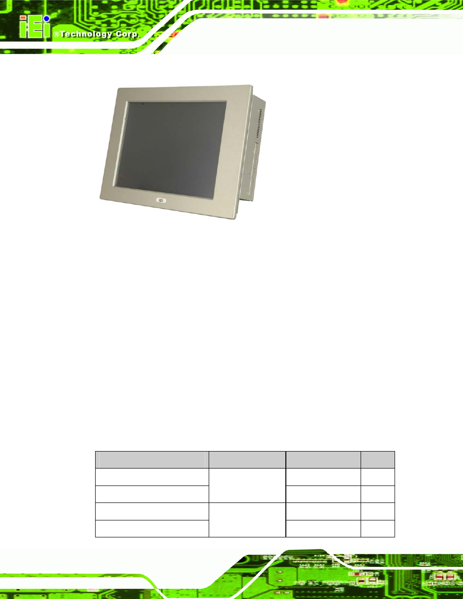 1 general overview, 1 model variations, Eneral | Verview, Figure 1-1: ppc-51xxa-g41 panel pc | IEI Integration PPC-WIDS-51xxA-G41 User Manual | Page 14 / 152